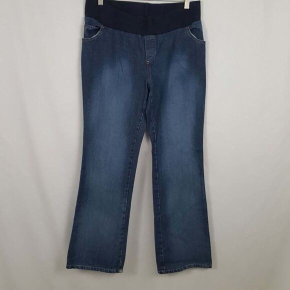 🎁 C Sport Maternity Blue Jeans Medium💝3/$20 - Picture 1 of 6